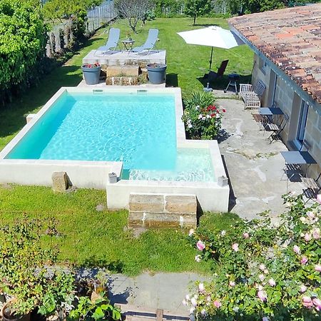Jolie Villa Avec Piscine Dans Le St Emilionnais Sainte-Terre Luaran gambar