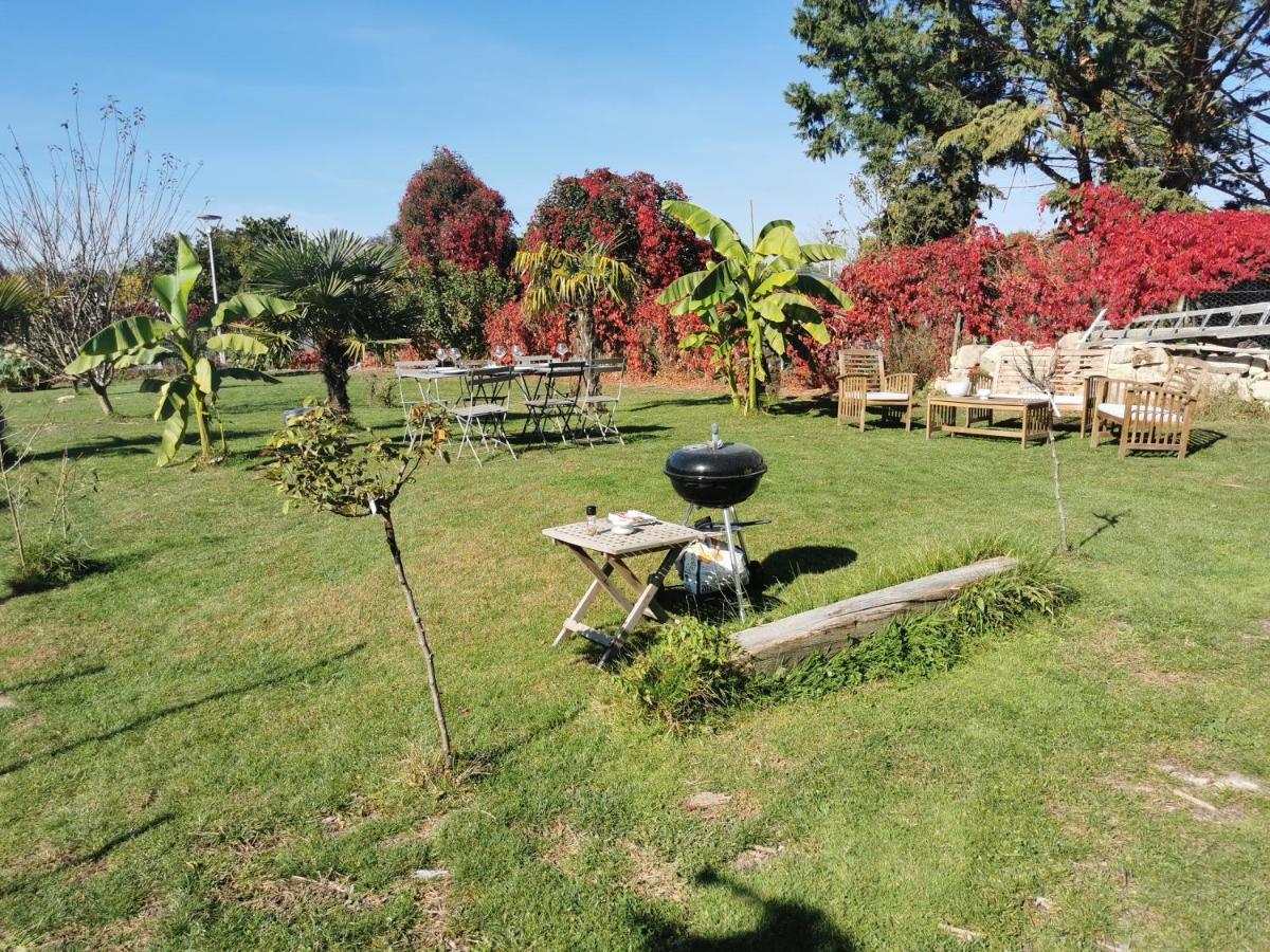 Jolie Villa Avec Piscine Dans Le St Emilionnais Sainte-Terre Luaran gambar
