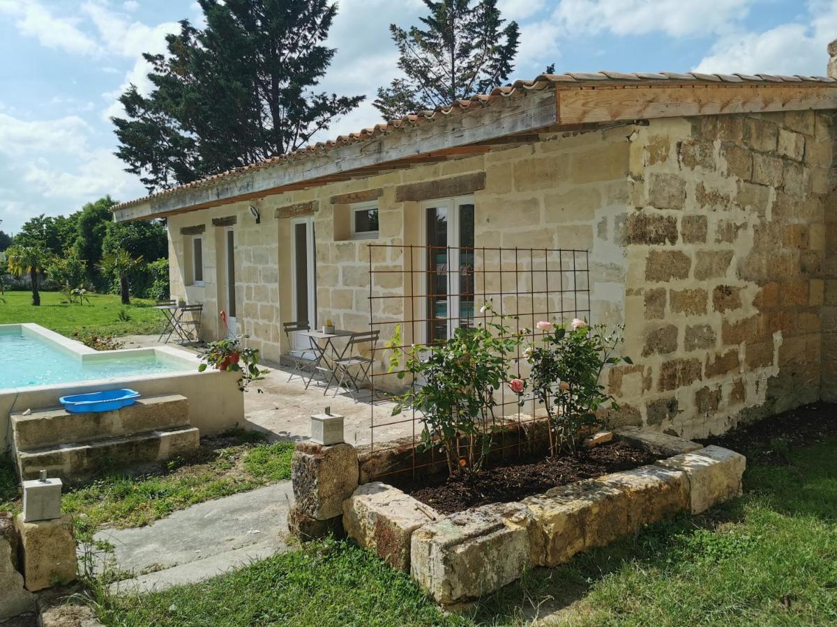 Jolie Villa Avec Piscine Dans Le St Emilionnais Sainte-Terre Luaran gambar