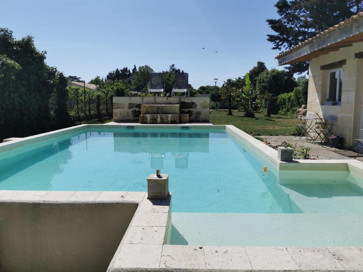 Jolie Villa Avec Piscine Dans Le St Emilionnais Sainte-Terre Luaran gambar