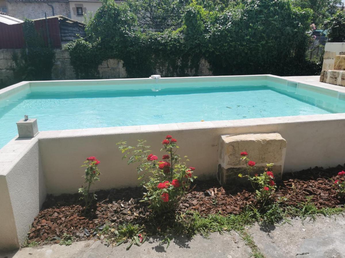 Jolie Villa Avec Piscine Dans Le St Emilionnais Sainte-Terre Luaran gambar